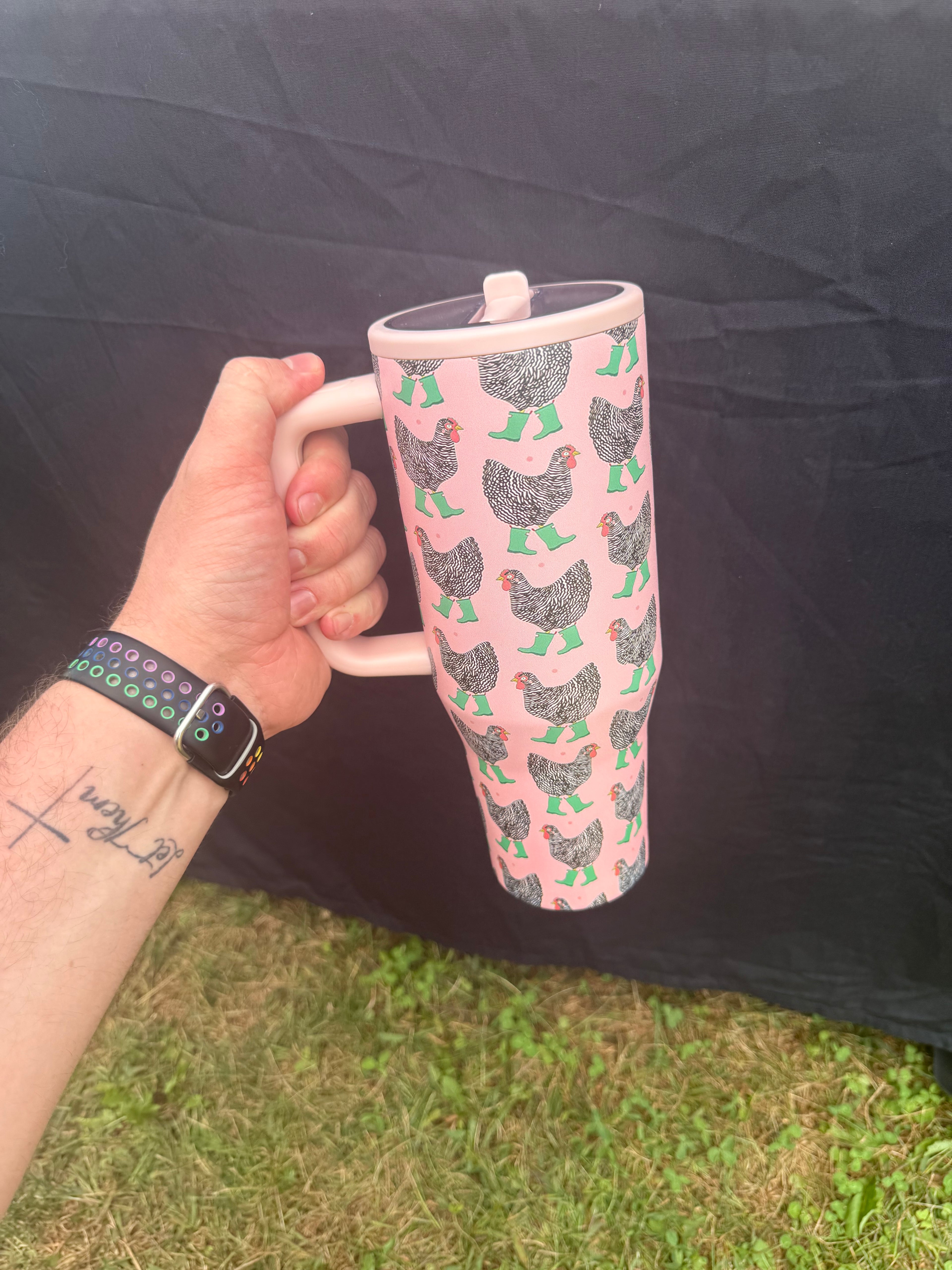 Chicken in Rain Boots